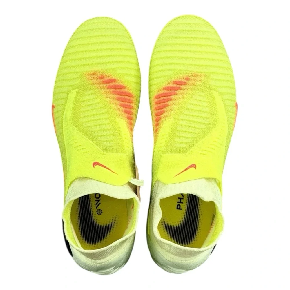 Nike Phantom 6 High Elite AG Soccer Cleats Yellow IM4130-800 Men Sz 5 / Wmns 6.5